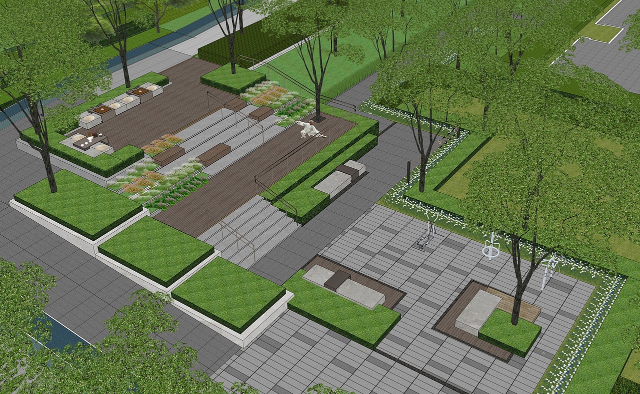 旭辉青林半大区景观SU模型下载（图ZMzE1NDU2NzY4） - 景观设计 - 站酷设计师素模网原创素材 - 站酷ZCOOL