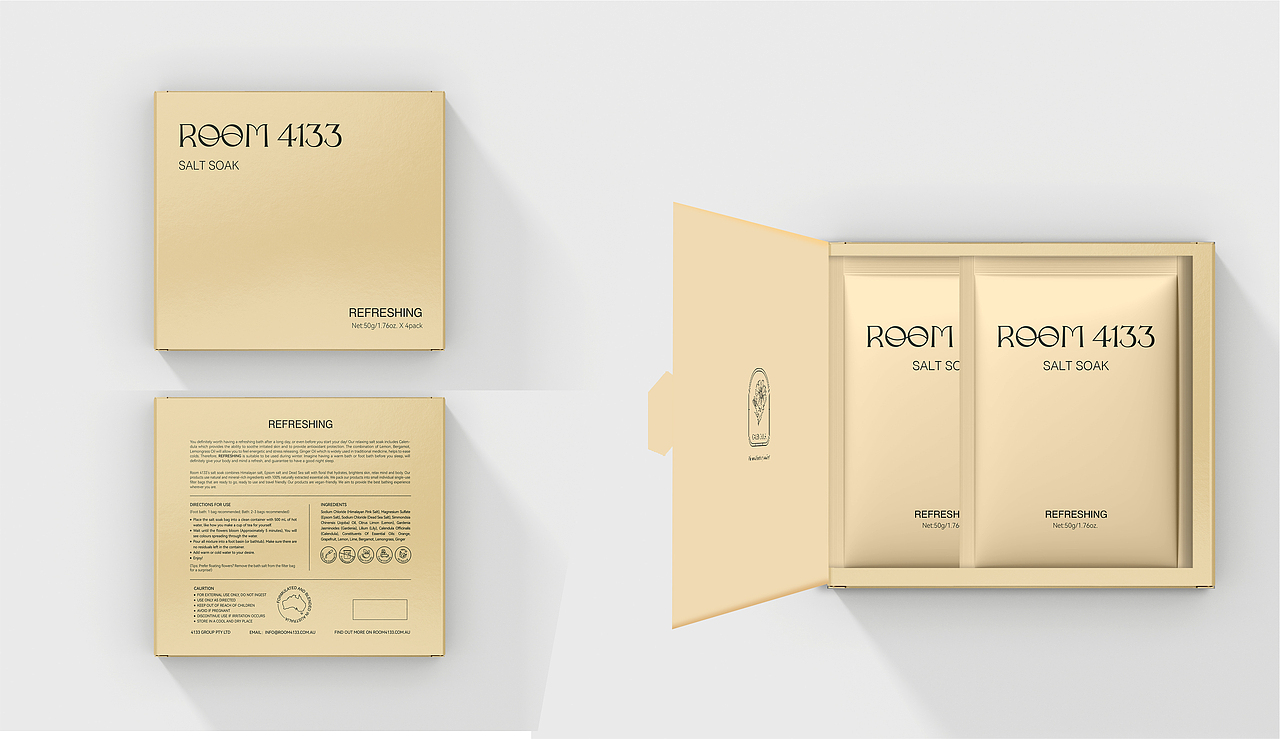 room4133品牌升级+产品包装设计
