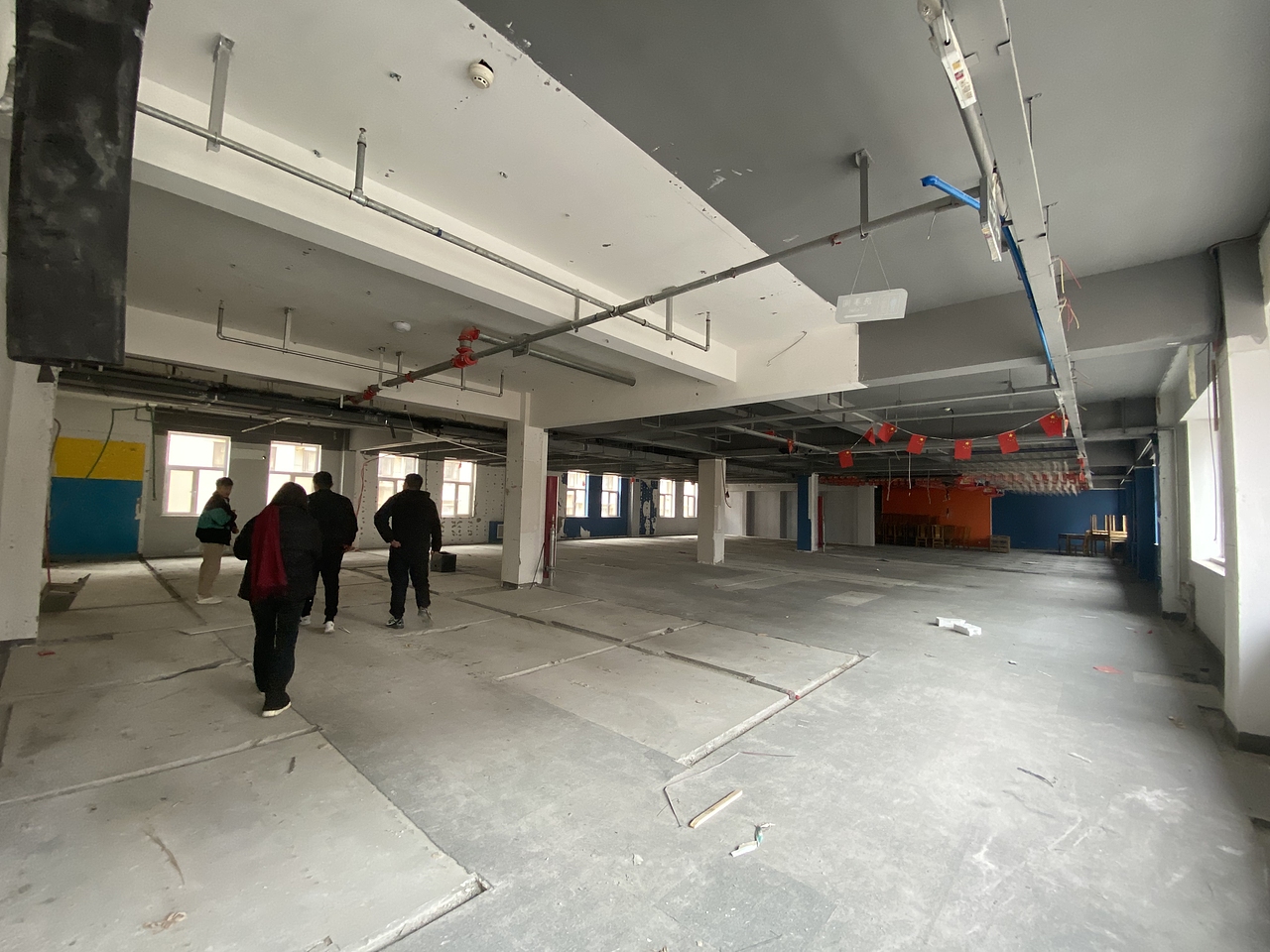 银川装修公司|银川钏拾叁茶馆装修设计项目工地量尺（图ZMzY3MTc3MDAw） - 商业空间设计 - 站酷设计师宁夏镹臻工装原创素材 - 站酷ZCOOL