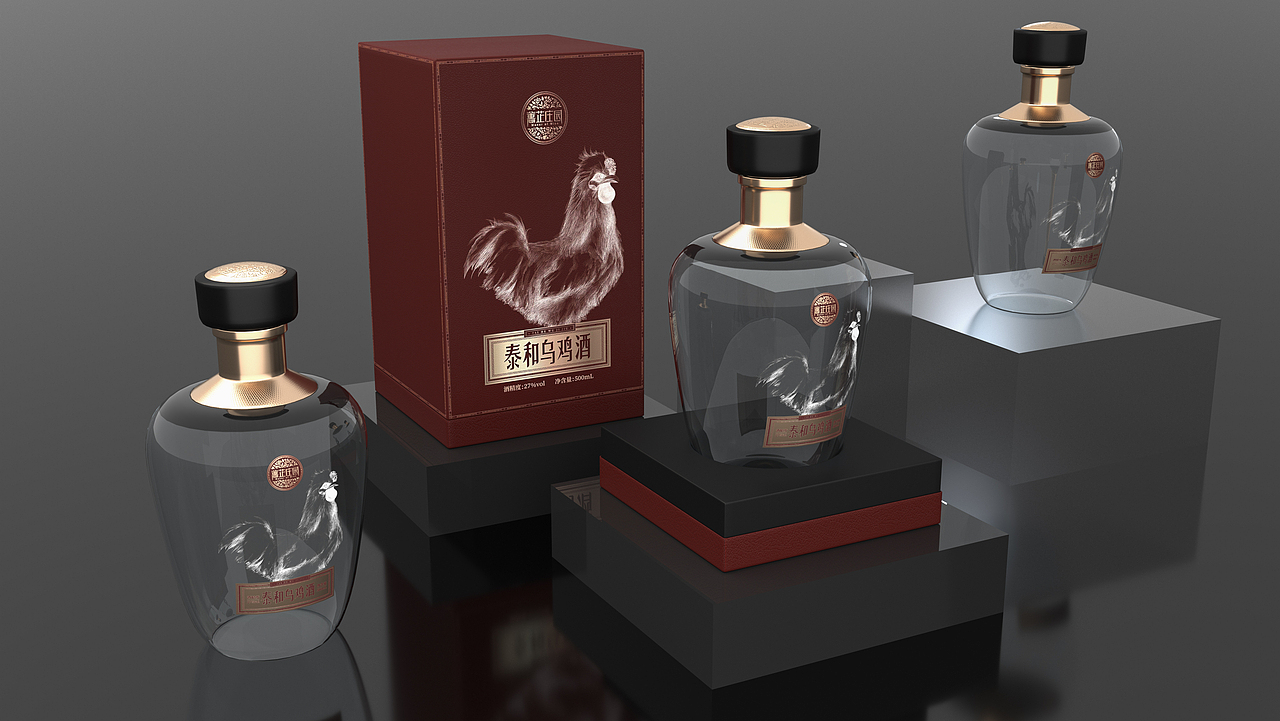【乌鸡酒】包装设计