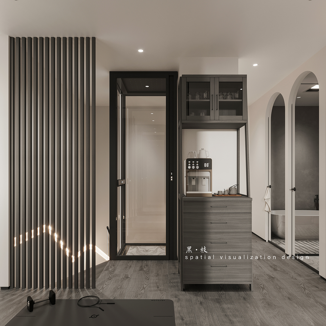 安徽复式——奶油原木风家装设计（图ZMzEyMDg5MTk2） - 家装设计 - 站酷设计师黑枝表现原创素材 - 站酷ZCOOL