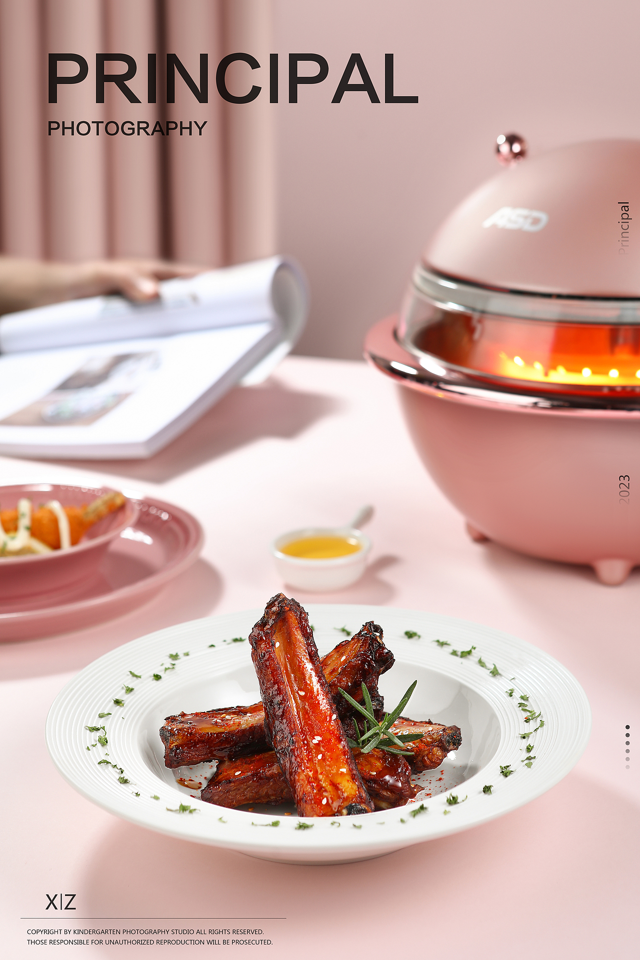 小家电摄影（ASD粉色星球煲）空气炸锅（图ZMzM0OTE4MDE2） - 产品摄影 - 站酷设计师幼稚缘原创素材 - 站酷ZCOOL