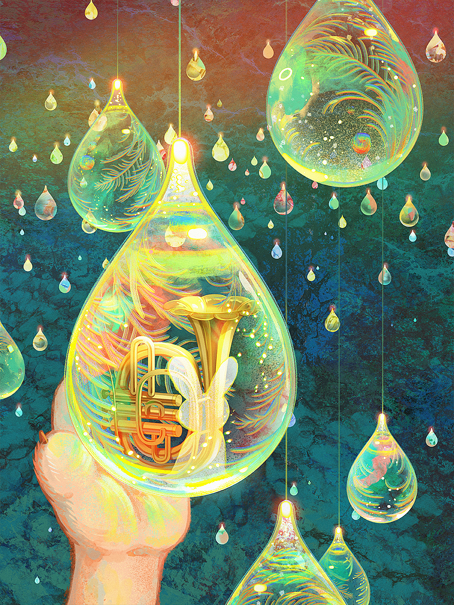 1-2月小兔子插画合集