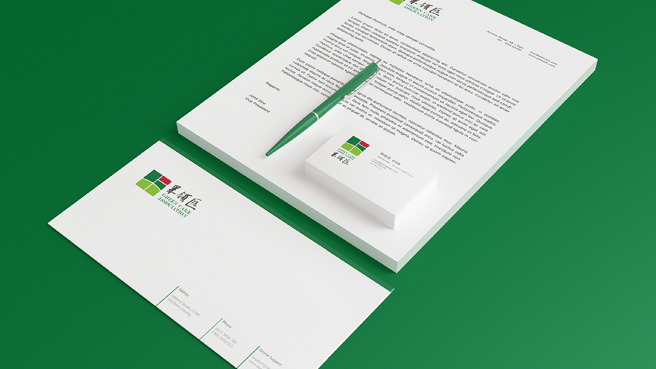 果岭汇高尔夫品牌LOGO设计|运动 会员LOGO VI设计