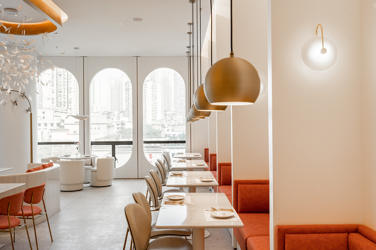 纽玩西餐厅(时代天街店)|重庆派派全案设计（图ZMzE4OTE2NDky） - 酒店餐饮设计 - 站酷设计师派派全案设计公司原创素材 - 站酷ZCOOL