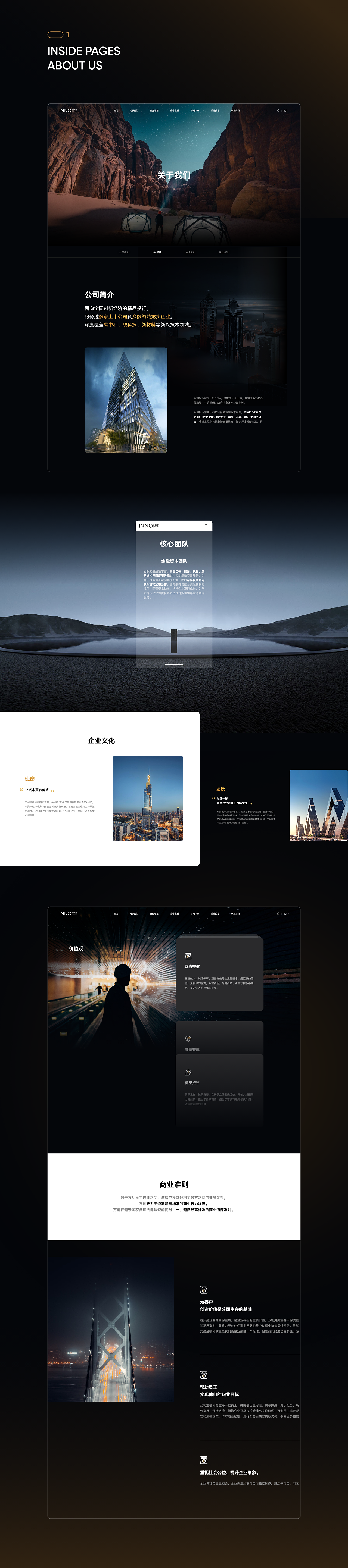 金融投资 | 万创投行官网建设(图ZMzYwNTc5MjAw) - 企业官网 - 站酷设计师互橙文化原创素材 - 站酷ZCOOL