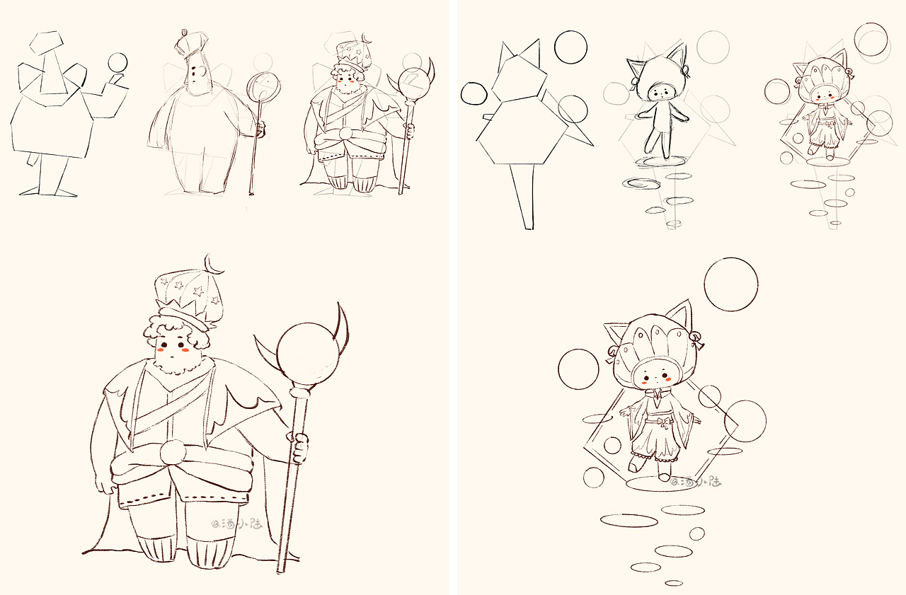 2022年终儿童插画总结（图ZMzI2MjQxNDQ4） - 儿童插画 - 站酷设计师迷雾三三原创素材 - 站酷ZCOOL