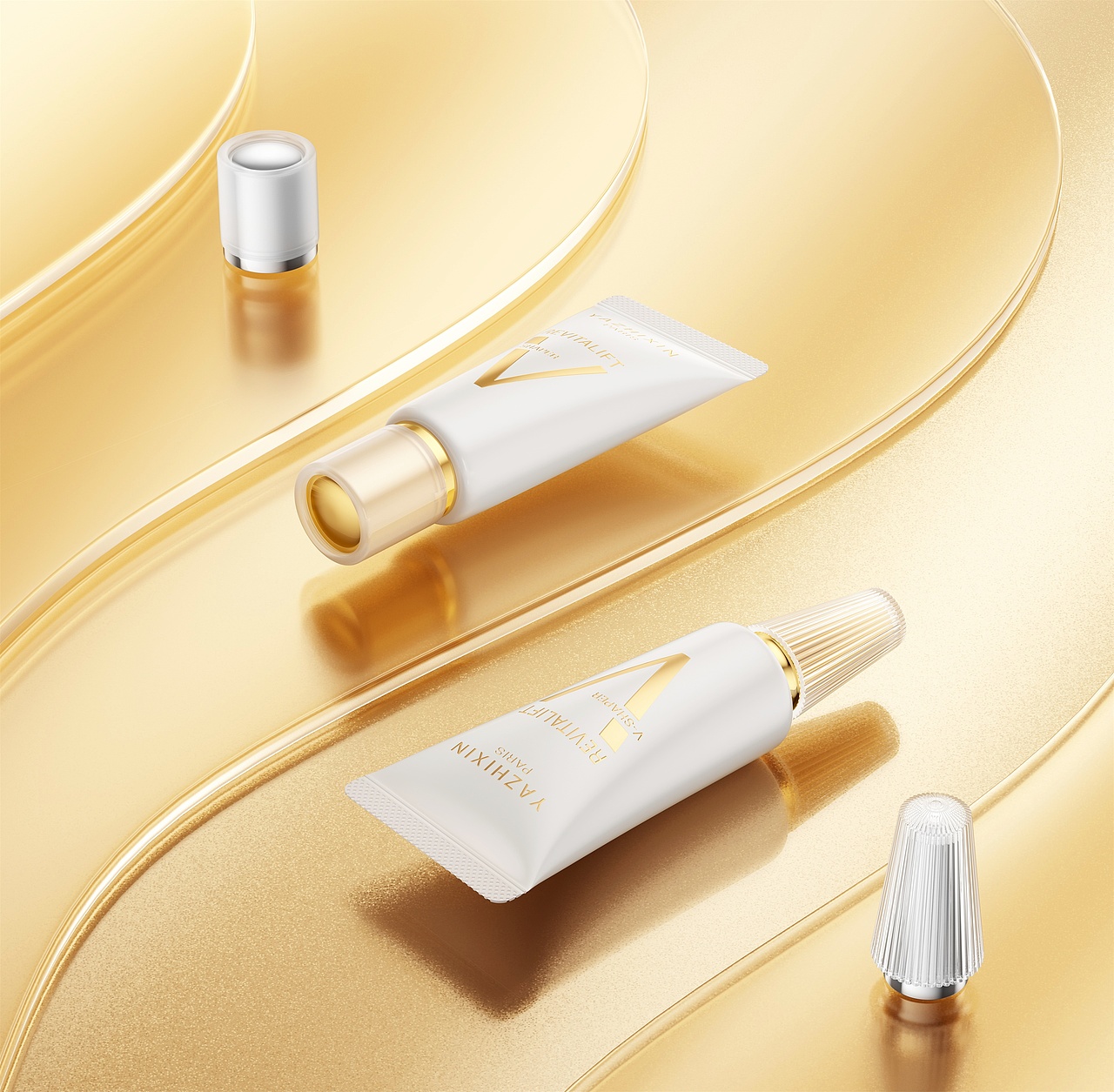 化妆品样板包材画册渲染图（图ZMzY3NjU2MzQw） - 产品 - 站酷设计师Pineapploooo原创素材 - 站酷ZCOOL