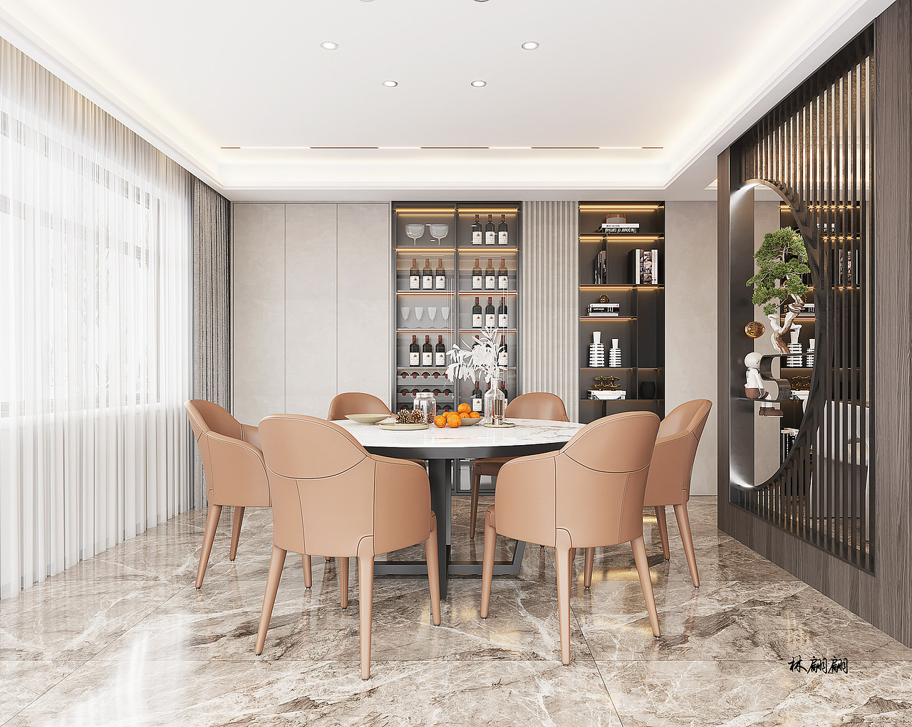 轻奢别墅|绝美轻奢风,一眼就心动