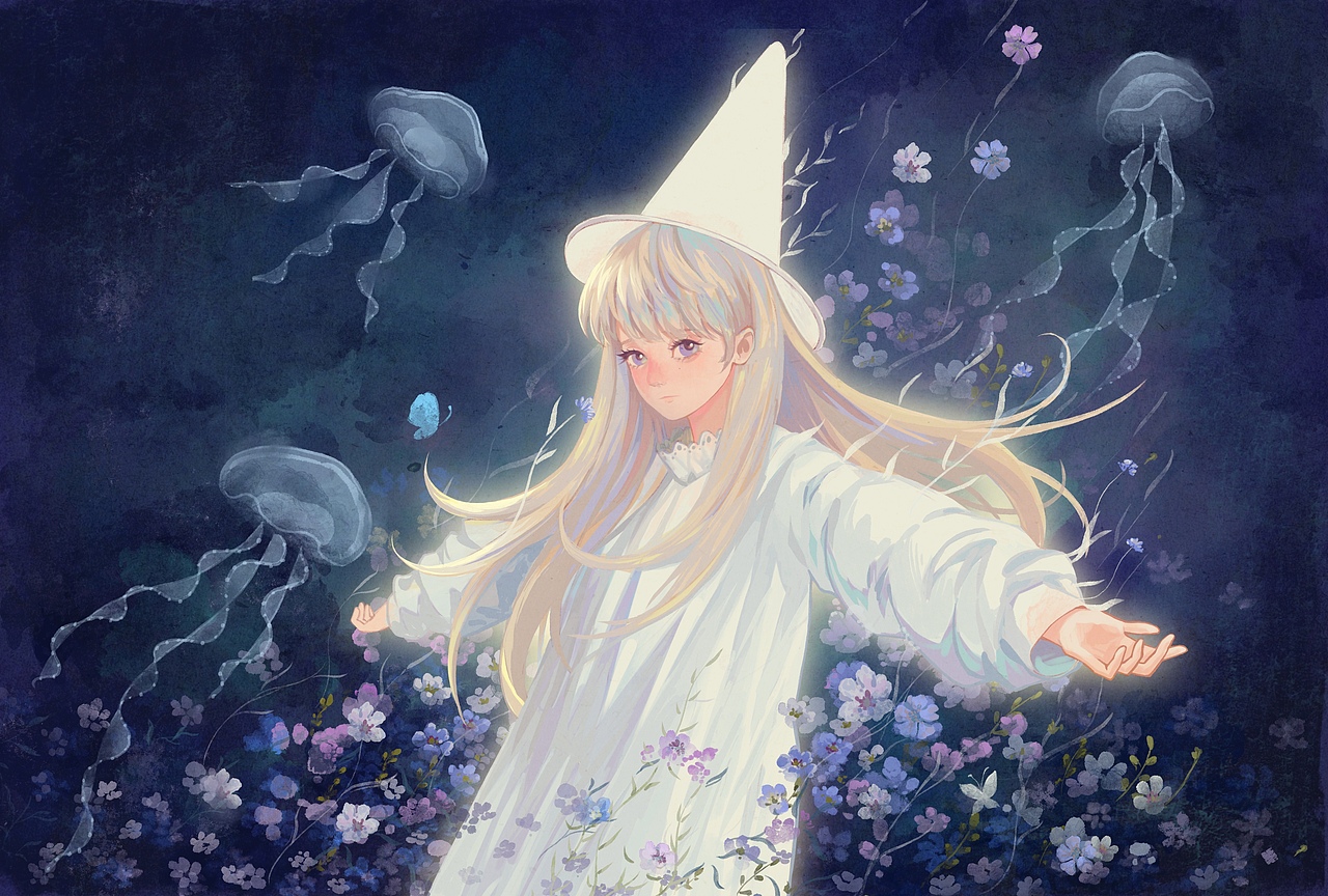 蓝色系列#01 蓝萤草