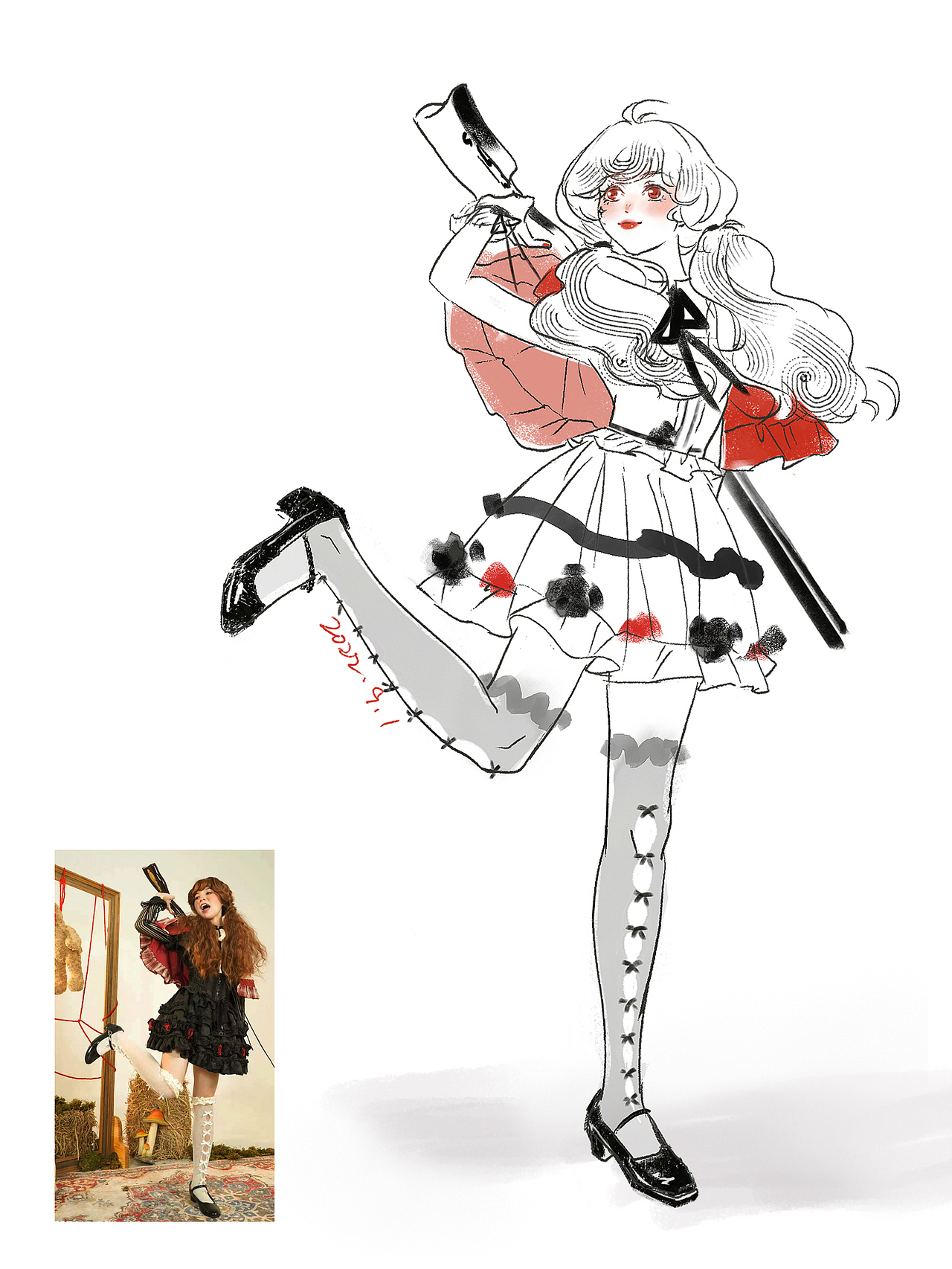 人物速写笔记【30-80】