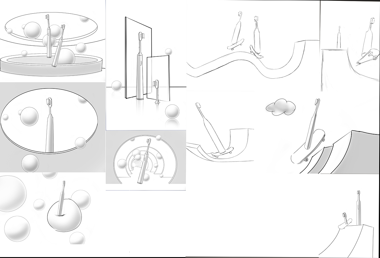 产品拍摄 | 潮玩电动牙刷（图ZMzY1NTE4MTE2） - 产品摄影 - 站酷设计师即刻产品摄影原创素材 - 站酷ZCOOL