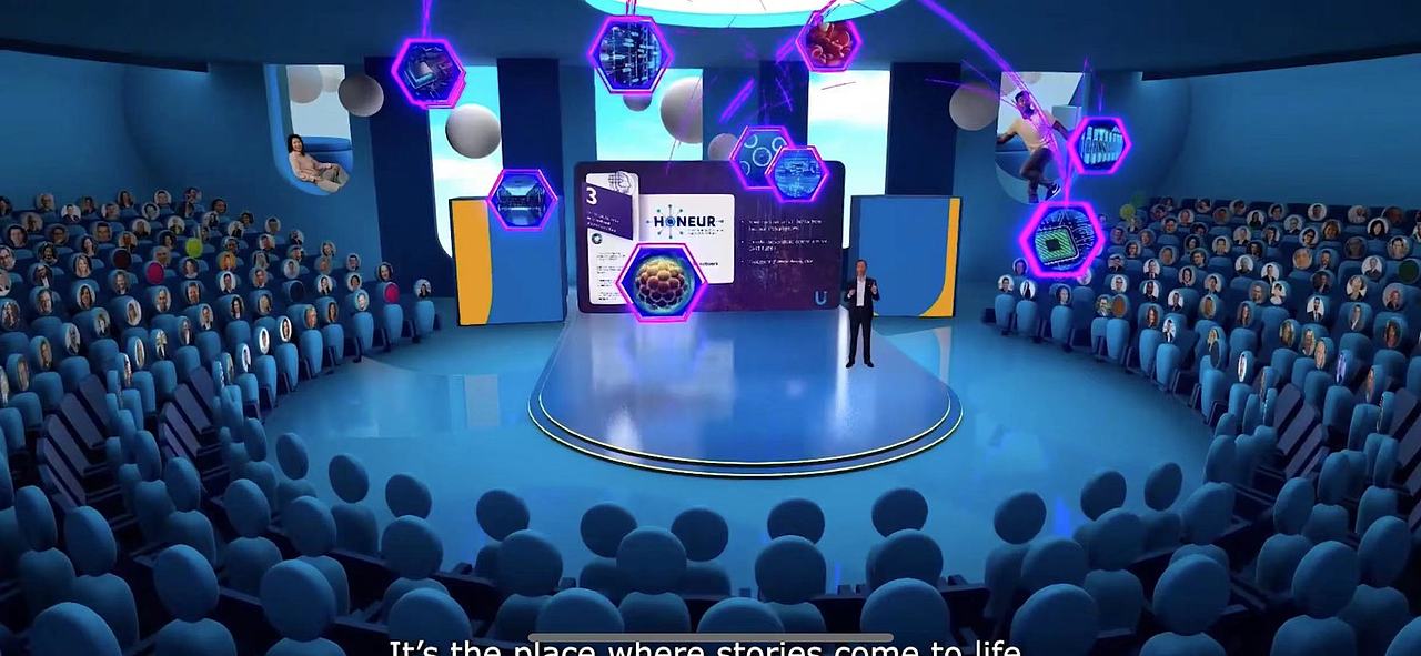 线上会议vr选座,虚拟直播,线上发布会推荐场景