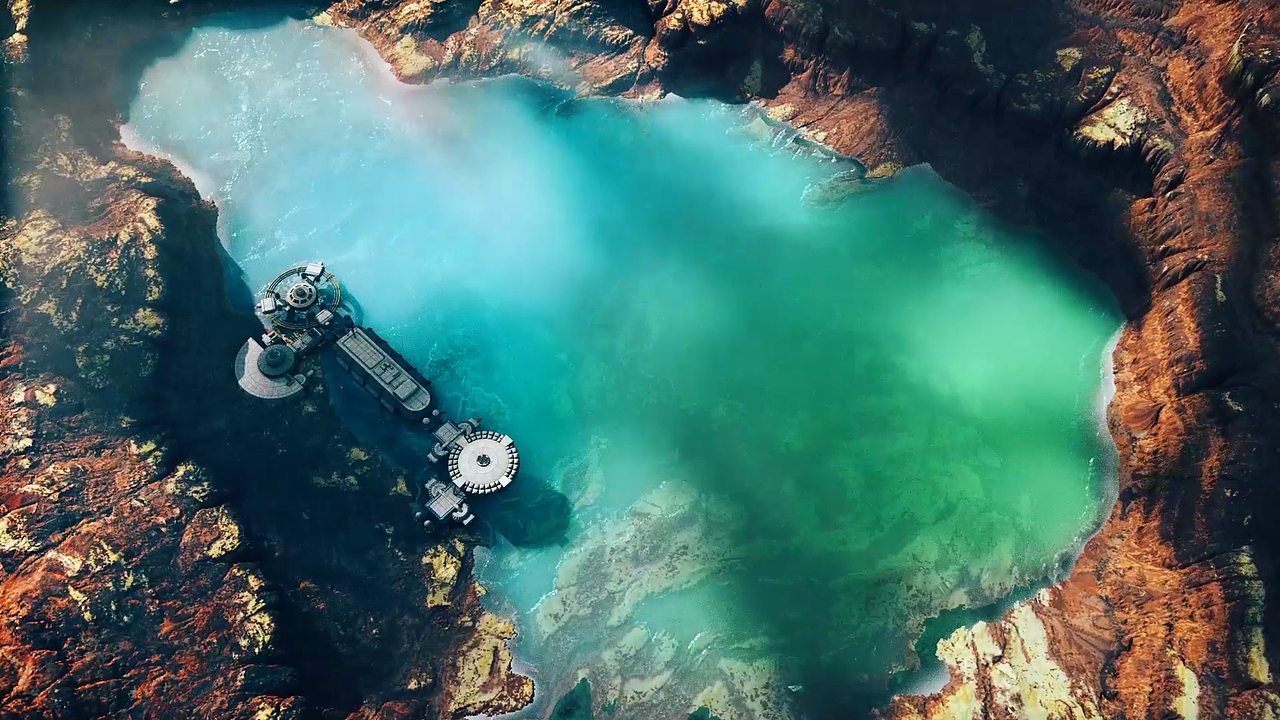 GAEA 概念地形渲染总结（图ZMzI1MTgwODk2） - 动画/影视 - 站酷设计师黑白业原创素材 - 站酷ZCOOL