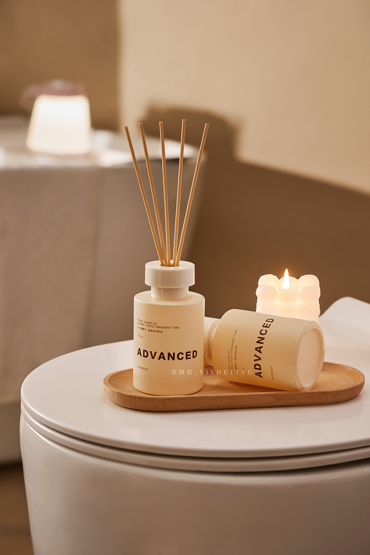 电商香薰居家风格静物产品拍摄
