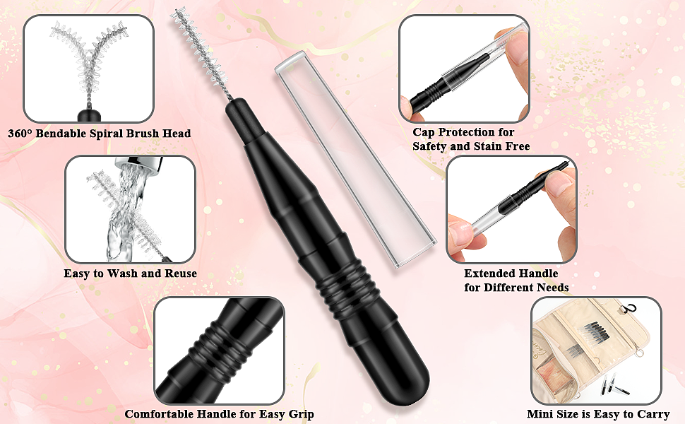 亚马逊主图设计-美妆产品合集-嫁接睫毛-美妆蛋粉扑