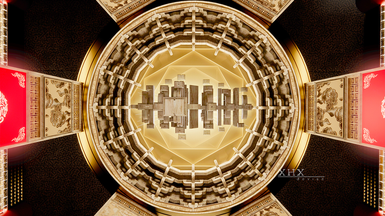 毕设作品:《古都木语》西安古建筑博物馆展示设计