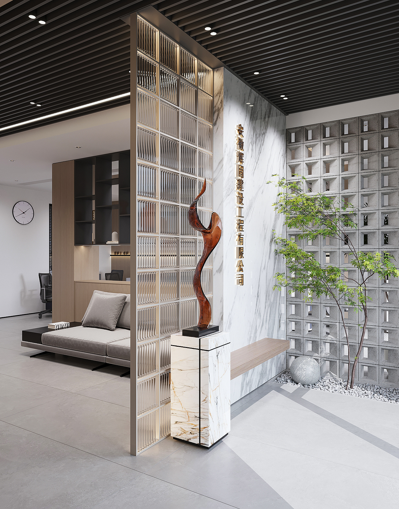 工装|办公空间（图ZMzIzOTQ4NDM2） - 家装设计 - 站酷设计师画画效果兔原创素材 - 站酷ZCOOL