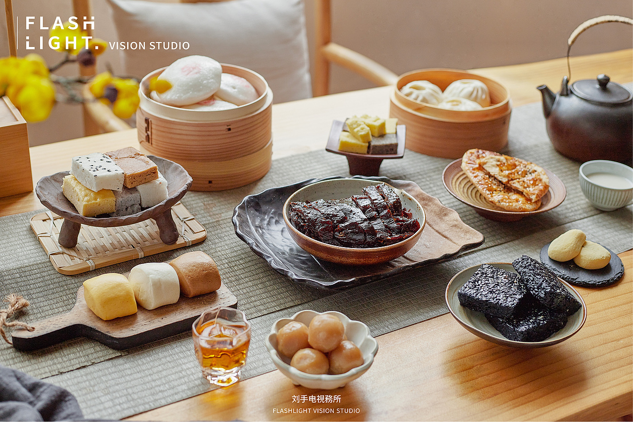 美食摄影|亮色调中式美食摄影 三关六码头 老味道零食
