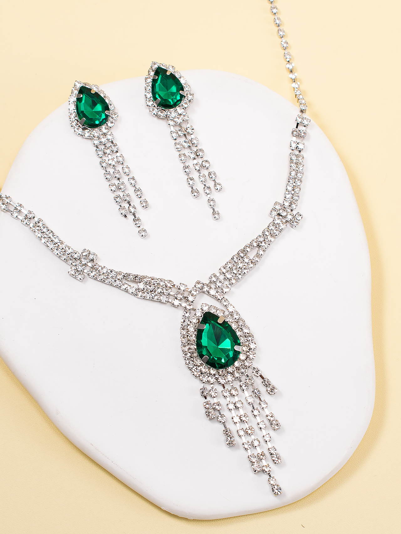 饰品-水钻首饰套装