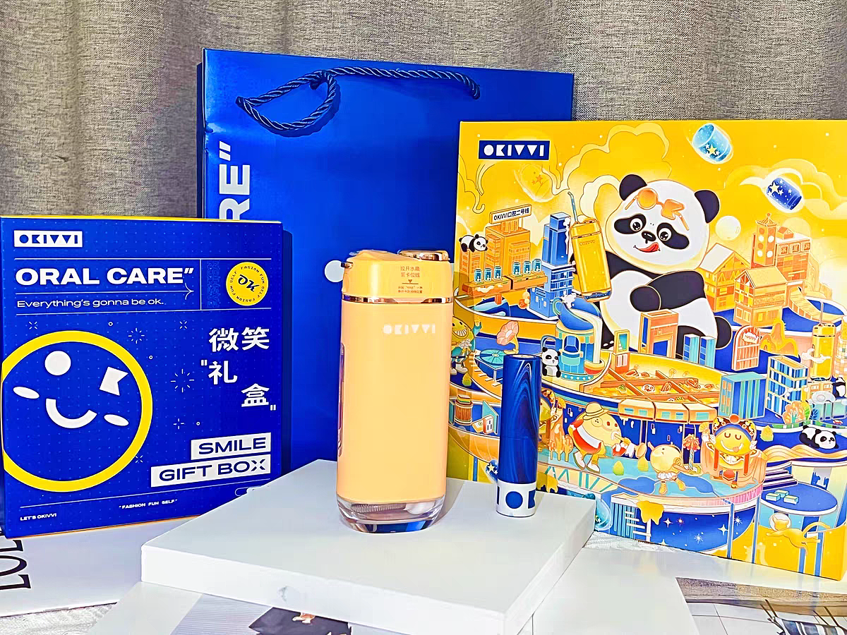 美的OKIVVI—商业包装全案插画案例视觉分享