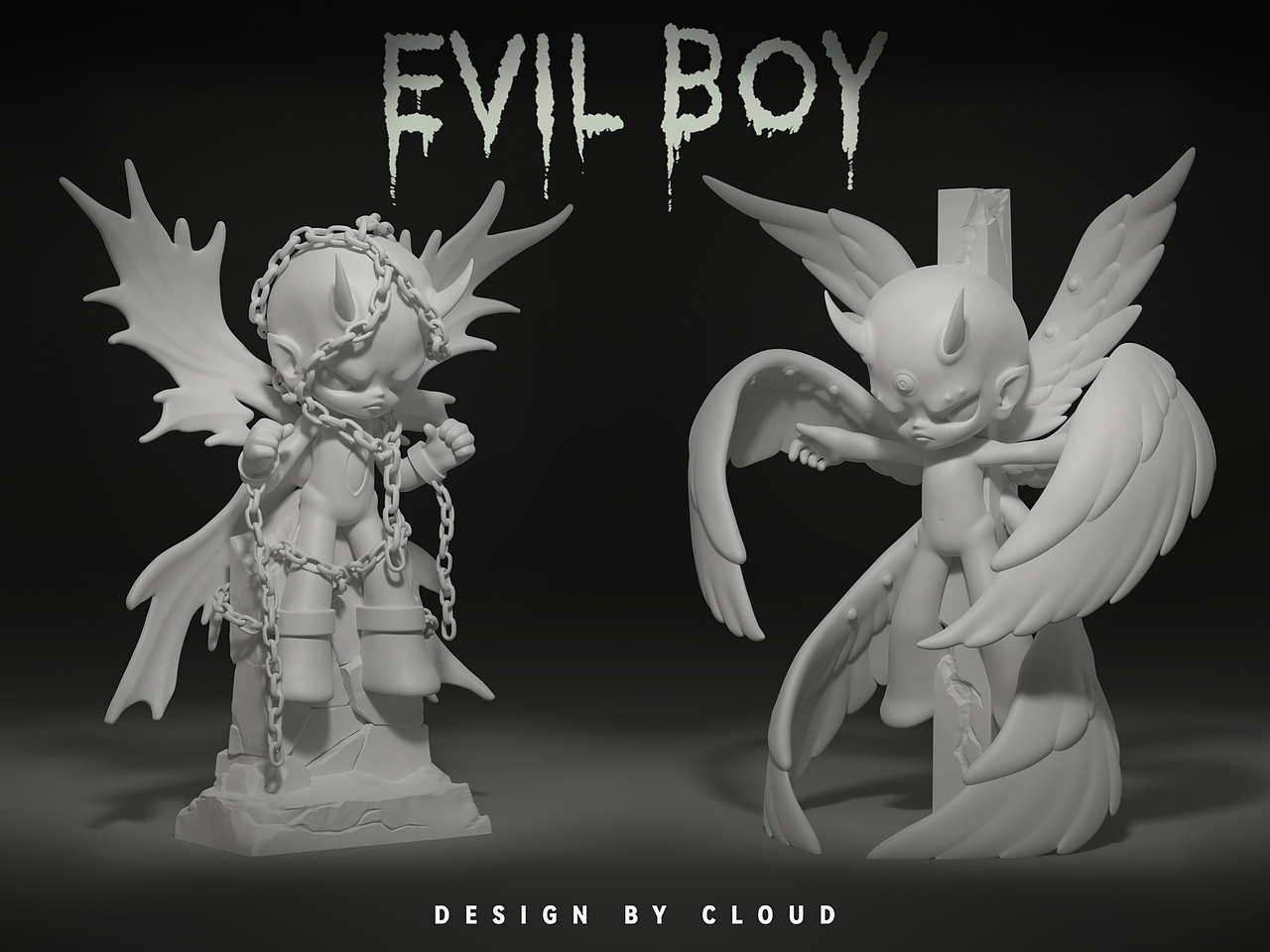 EVIL BOY 实物开发潮玩设计（图ZMzYyNzQzNTA4） - 人物/生物 - 站酷设计师宋烦原创素材 - 站酷ZCOOL