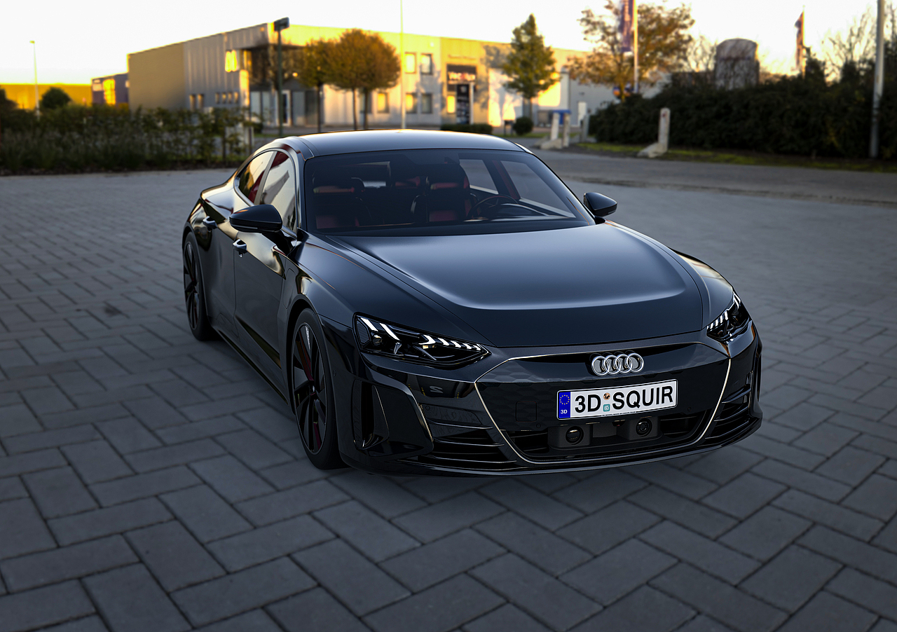 【Keyshot】奥迪e-tron GT 汽车渲染