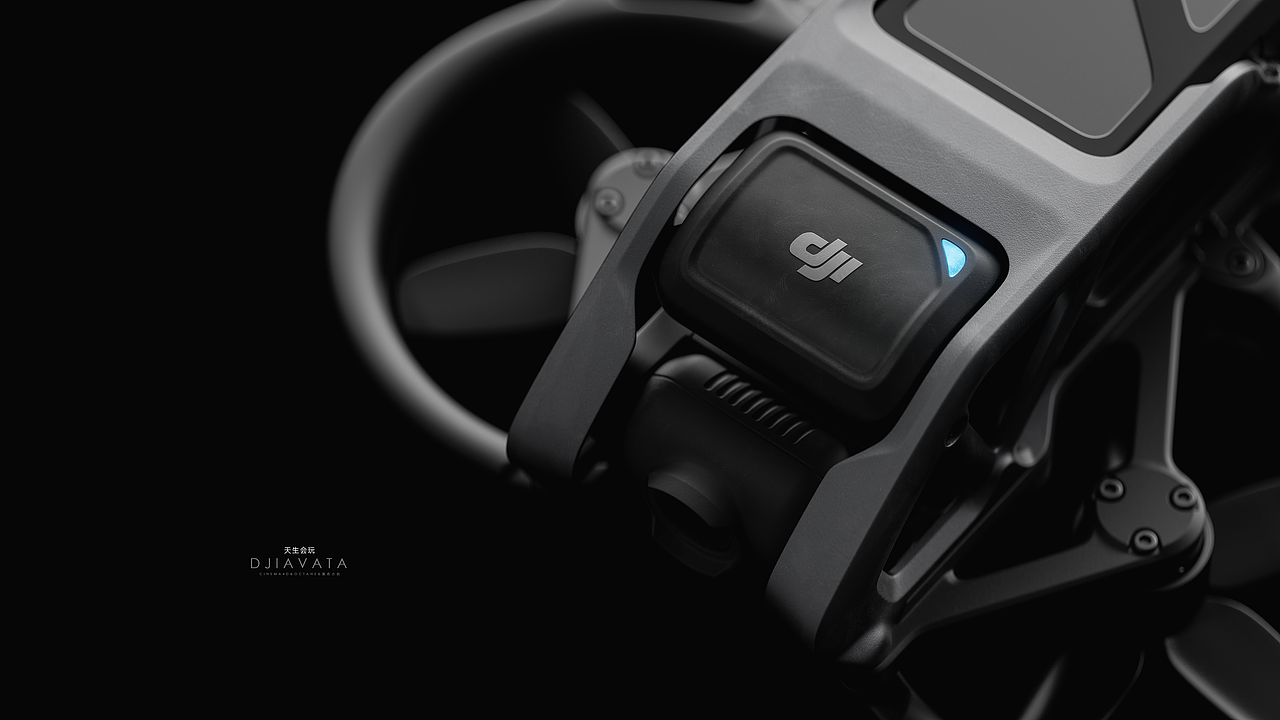 DJI Avata穿梭机渲染练习（图ZMzIyMDcyNDQ4） - 产品 - 站酷设计师吴名小伙原创素材 - 站酷ZCOOL