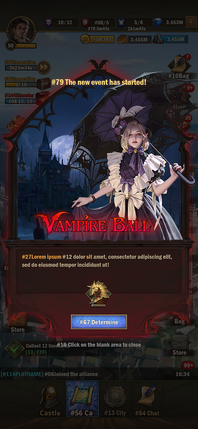 欧美写实项目UI（图ZMzI3MTQ1NjI4） - 游戏UI - 站酷设计师Joe_乔原创素材 - 站酷ZCOOL