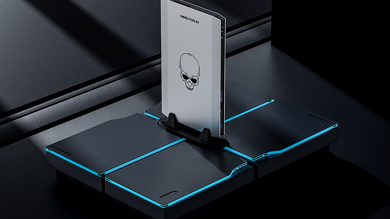 产品渲染(迷你电脑)