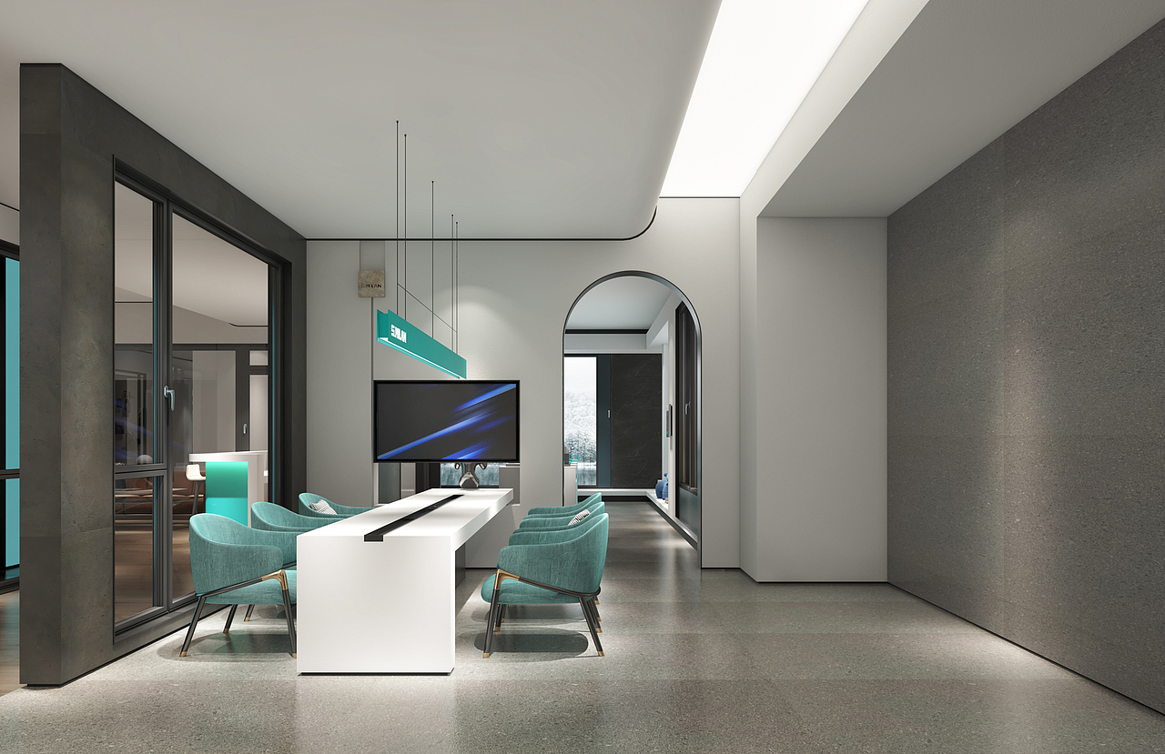 2022年圣米兰总部展厅（图ZMzEwMTY1NTM2） - 商业空间设计 - 站酷设计师D多吉设计原创素材 - 站酷ZCOOL