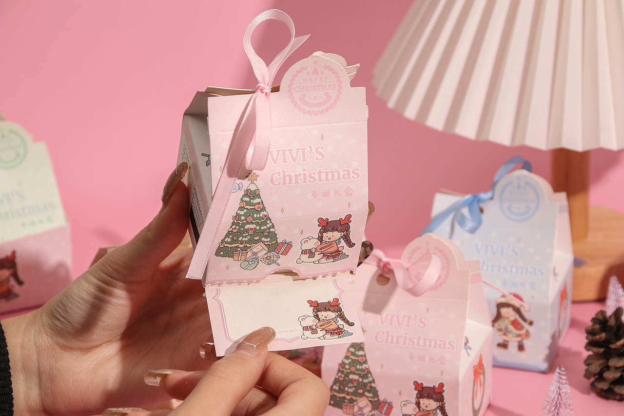 VIVI圣诞礼盒便利贴（图ZMzM0NjEwNzg4） - 品牌 - 站酷设计师himomr原创素材 - 站酷ZCOOL