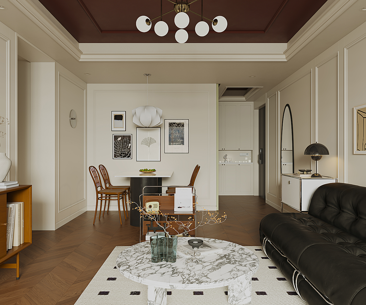 复古流行客餐厅