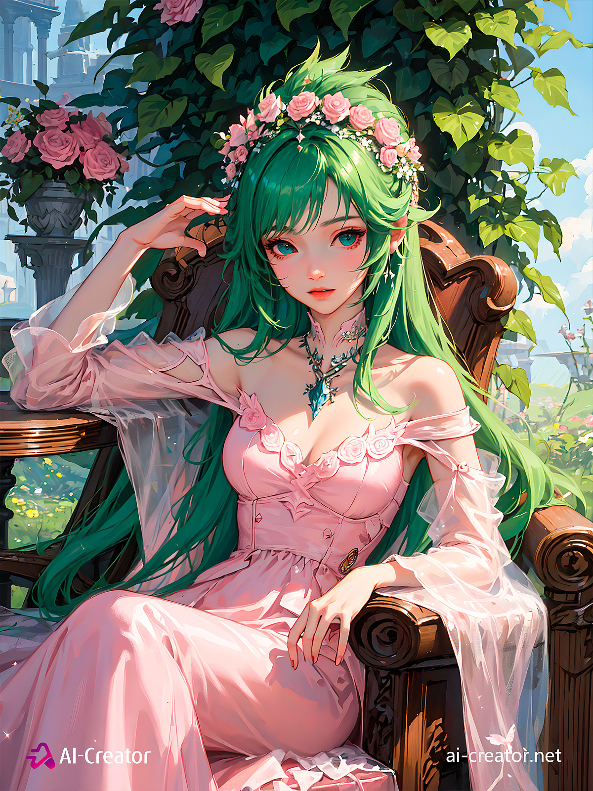 【AI绘画作品-90】精灵花园（图ZMzM2MTA2NjUy） - 商业插画 - 站酷设计师坤哥的奇幻世界原创素材 - 站酷ZCOOL