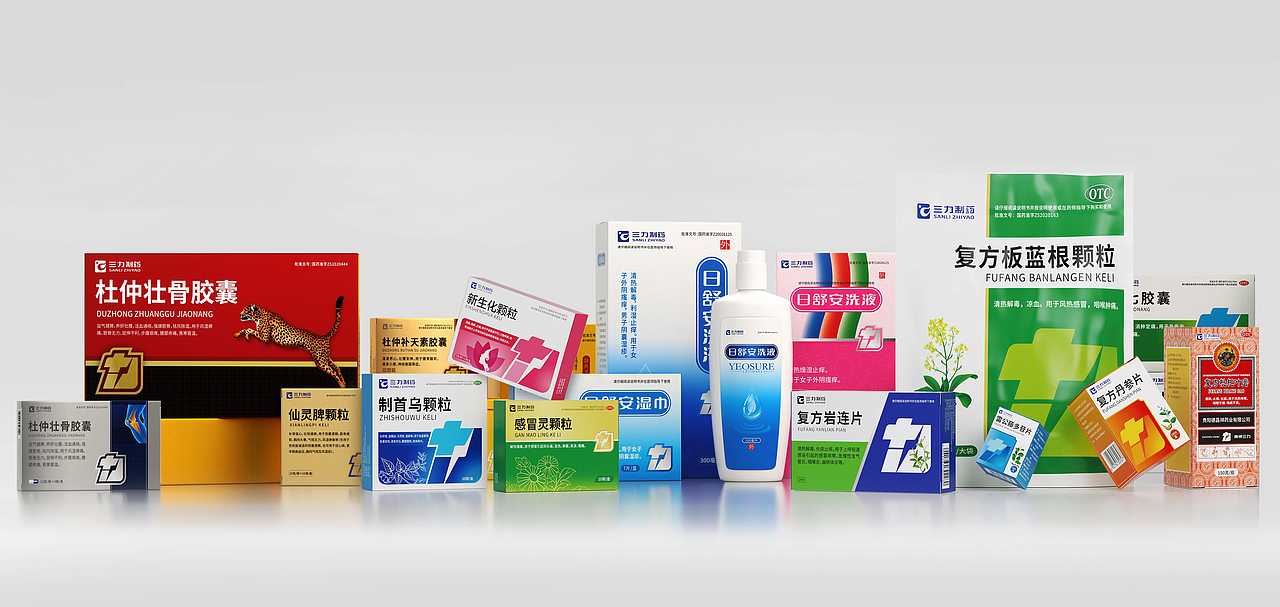 三力制药(一)丨借力文化符号,重塑有力量的包装形象