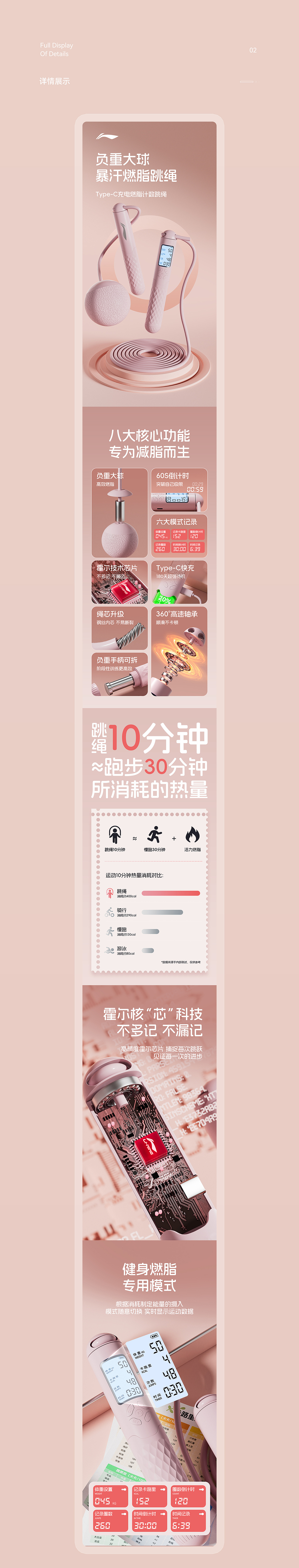 跳绳详情页×2（图ZMzY1MjA1NzU2） - 电商 - 站酷设计师半日闲视觉原创素材 - 站酷ZCOOL