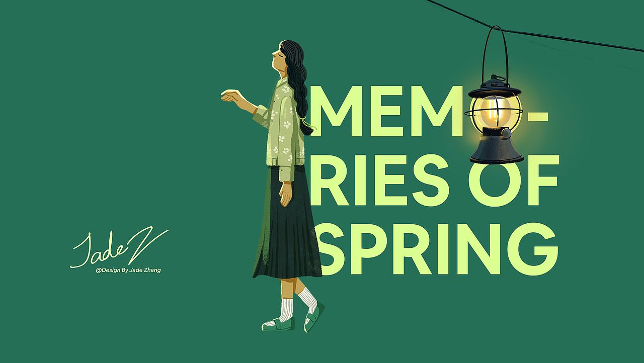 Memories of spring（图ZMzAwNDIxMjA4） - 创作习作 - 站酷设计师倩JadeZhang原创素材 - 站酷ZCOOL
