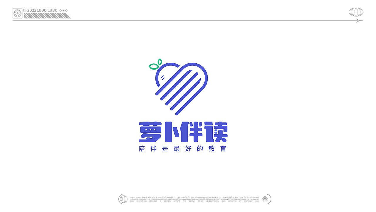 蘿卜伴讀LOGO延展（圖ZMzM2Mjc2NTgw） - Logo - 站酷設(shè)計(jì)師無(wú)憂設(shè)計(jì)1原創(chuàng)素材 - 站酷ZCOOL