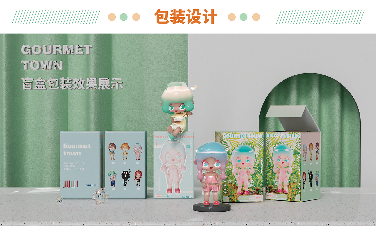 个人毕设—“合川美食有什么?”—文创系列盲盒设计(图ZMzA0NjEwMTAw) - IP形象 - 站酷设计师木子林muzilin原创素材 - 站酷ZCOOL