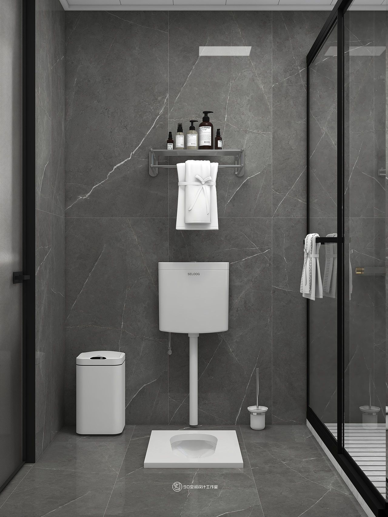 90空间设计∣107㎡现代，棕色系家居融入自然生活美学（图ZMzIxNTk4NDky） - 家装设计 - 站酷设计师设计师赵响原创素材 - 站酷ZCOOL