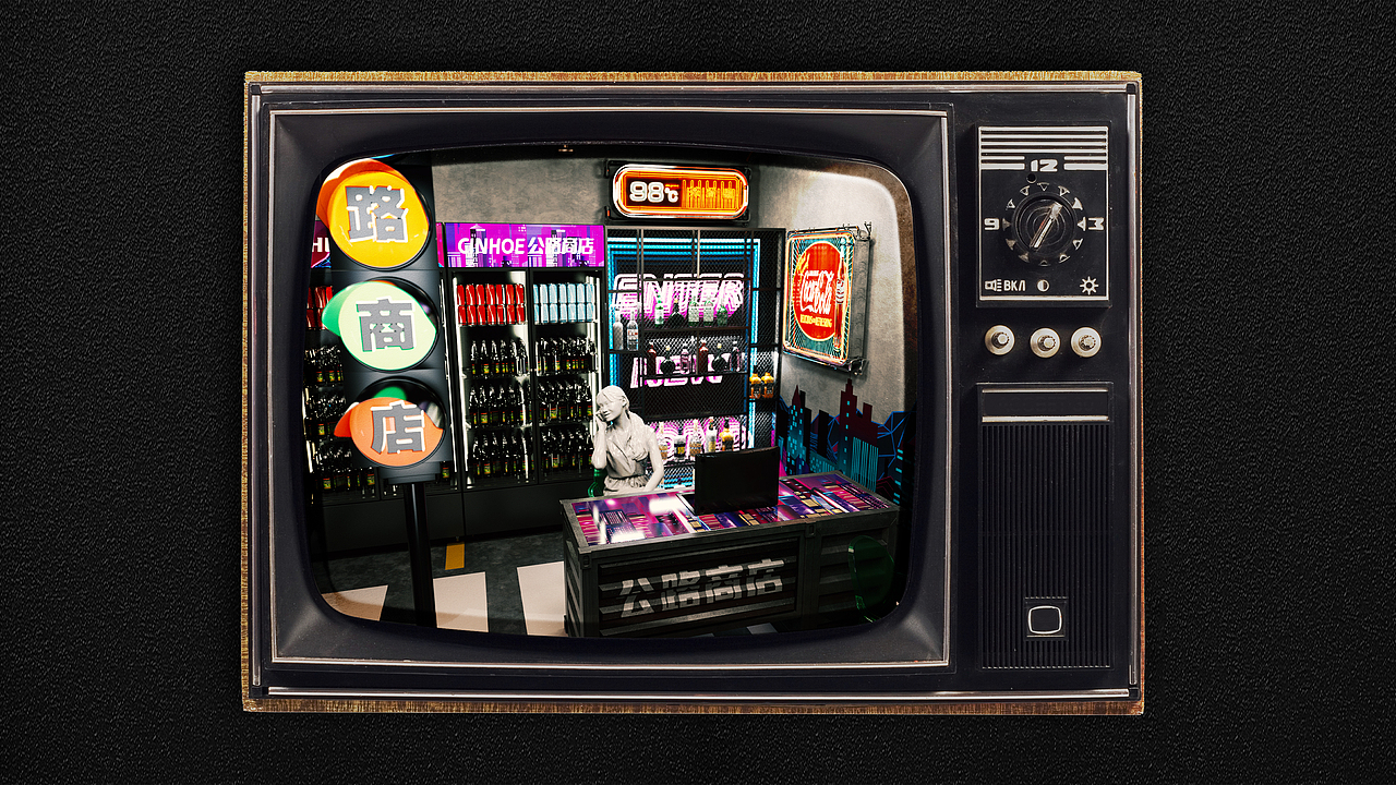 CINHOE公路商店,一个可以放肆喝酒的小铺