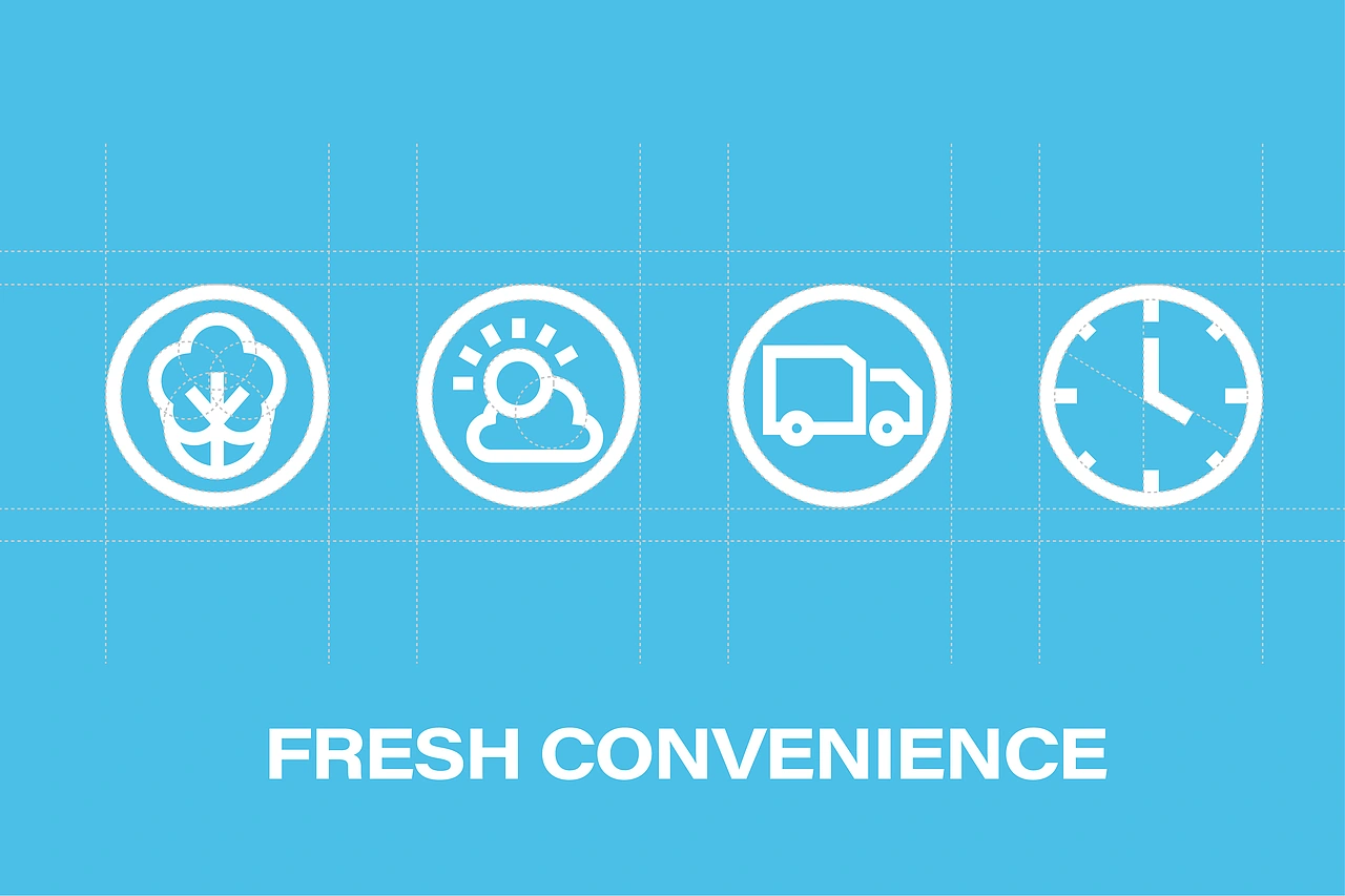 花果果生鲜便利店 品牌策略视觉设计