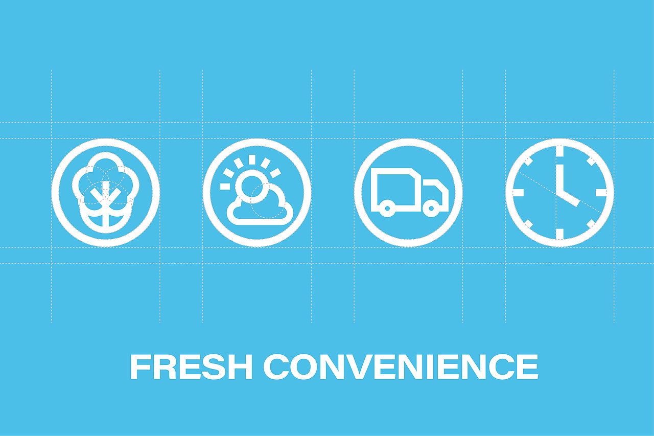 花果果生鲜便利店 品牌策略视觉设计（图ZMzY0NDc0MjI4） - 品牌 - 站酷设计师言合品牌设计原创素材 - 站酷ZCOOL