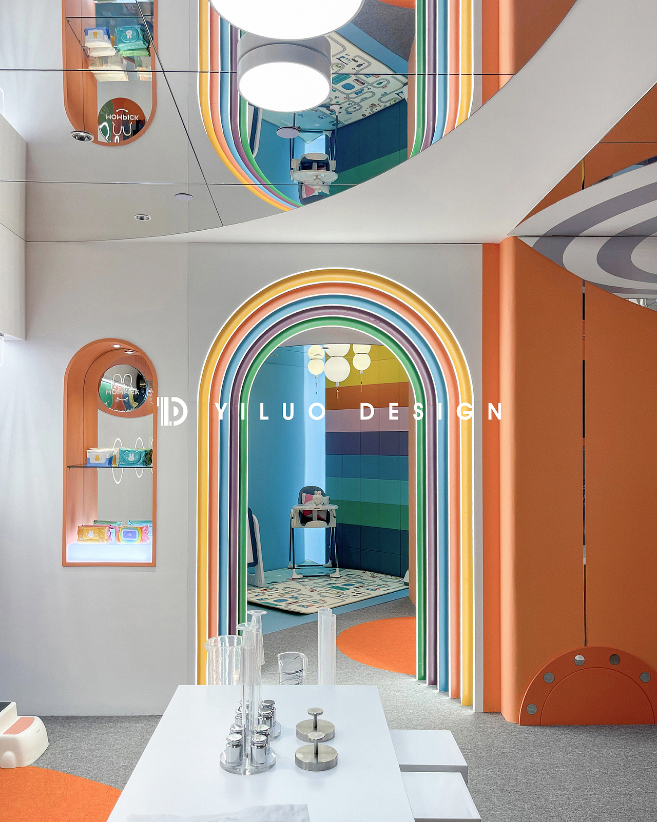 YLD STUDIO｜蜜芽-兔头妈妈品牌展厅及直播间形象设计（图ZMjk2NzkyNTI0） - 展陈设计 - 站酷设计师一落设计事务所原创素材 - 站酷ZCOOL