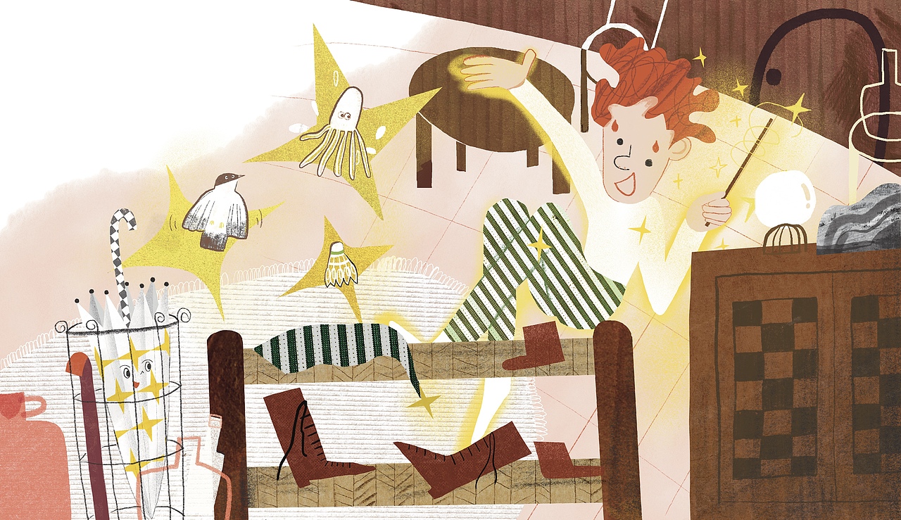 《伞》故事飞船 合作绘本