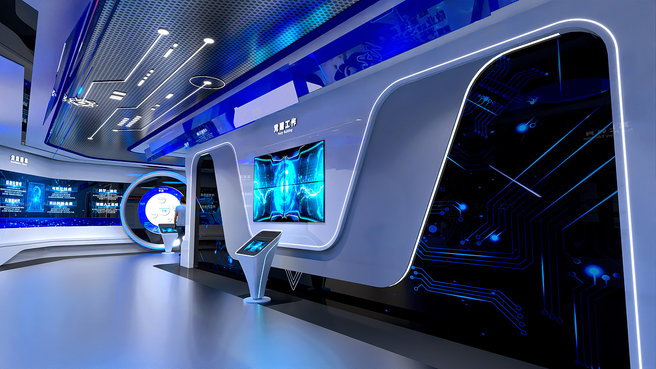 成都企业展厅设计成都展厅设计企业展厅设计（图ZMzQyODYxMzg4） - 展陈设计 - 站酷设计师展厅设计展馆设计原创素材 - 站酷ZCOOL