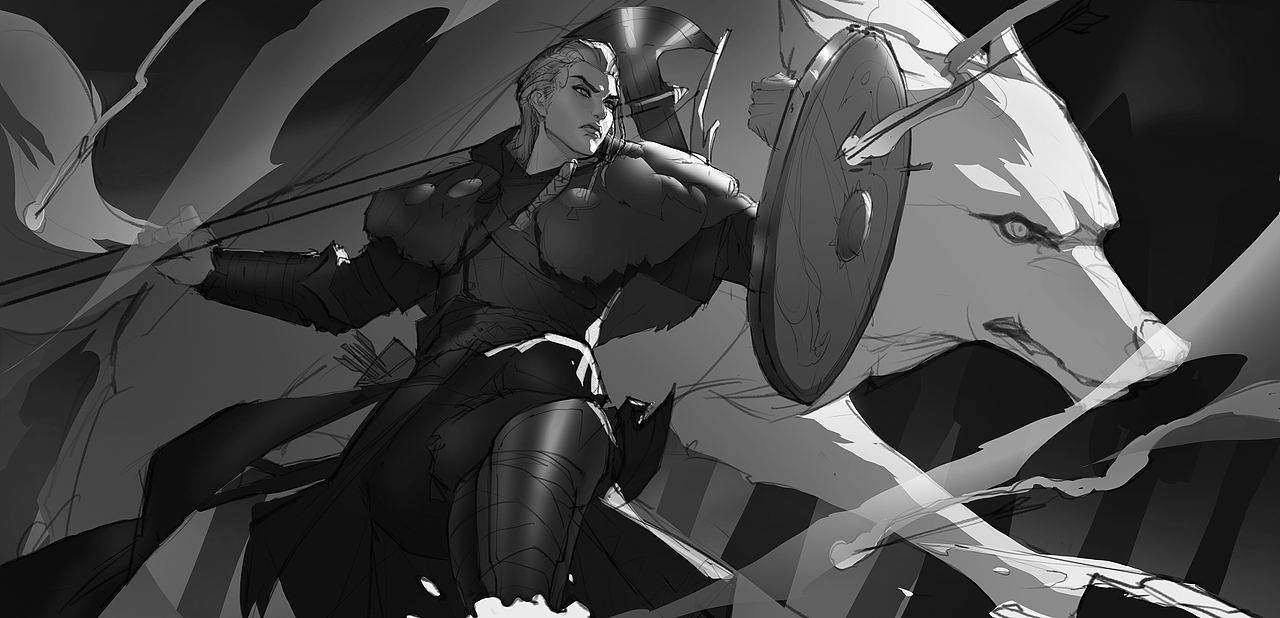 狼吻者（图ZMjk3NjU2NDA0） - 创作习作 - 站酷设计师spawn478478原创素材 - 站酷ZCOOL