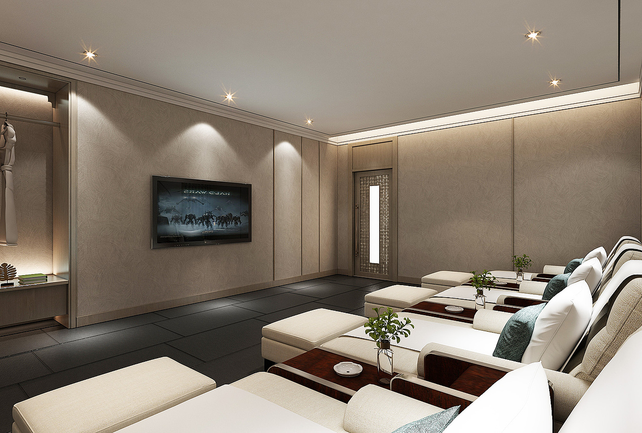 银川装修公司|银川足浴店装修设计效果图