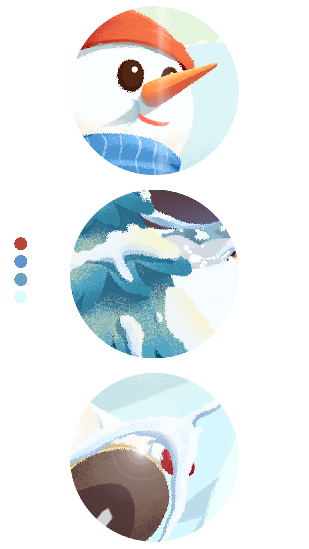 【传统24节气插画】大雪（图ZMzI0NjY4NTY4） - 商业插画 - 站酷设计师又yi年蝉鸣原创素材 - 站酷ZCOOL