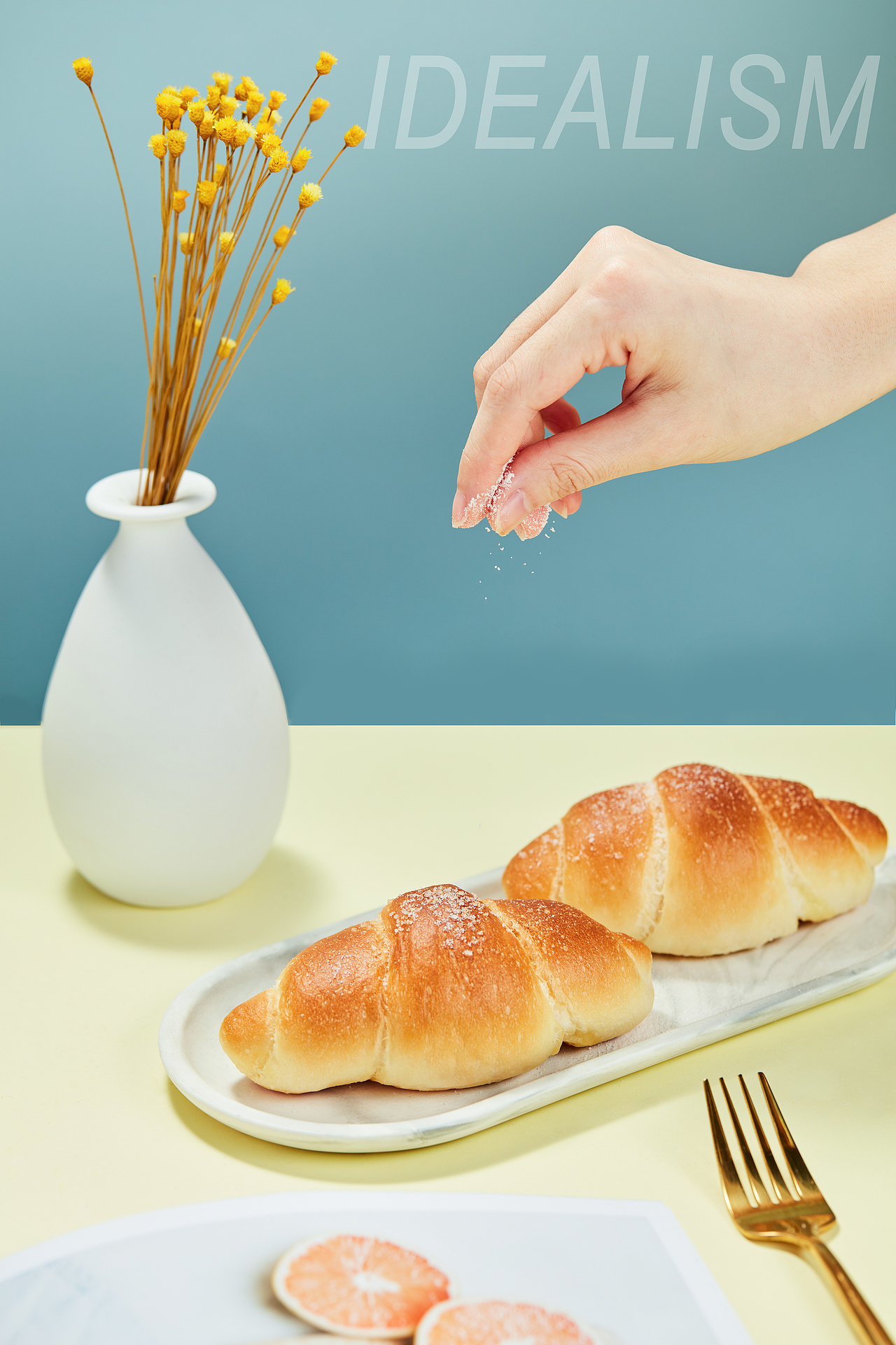 香酥面包｜美食摄影 X 李想主义｜